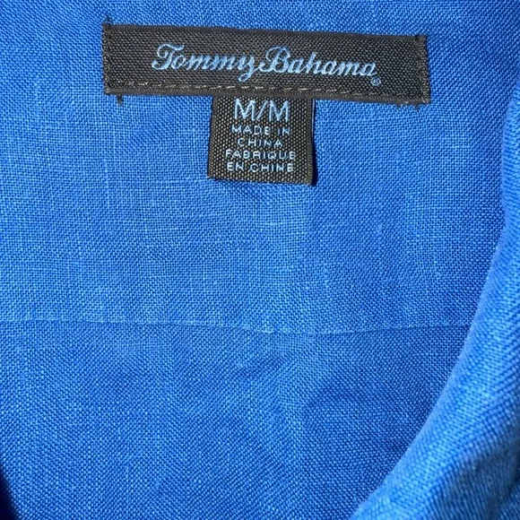 Tommy Bahama Women’s Two Palms Linen Shirt- in blue - Picture 14 of 16